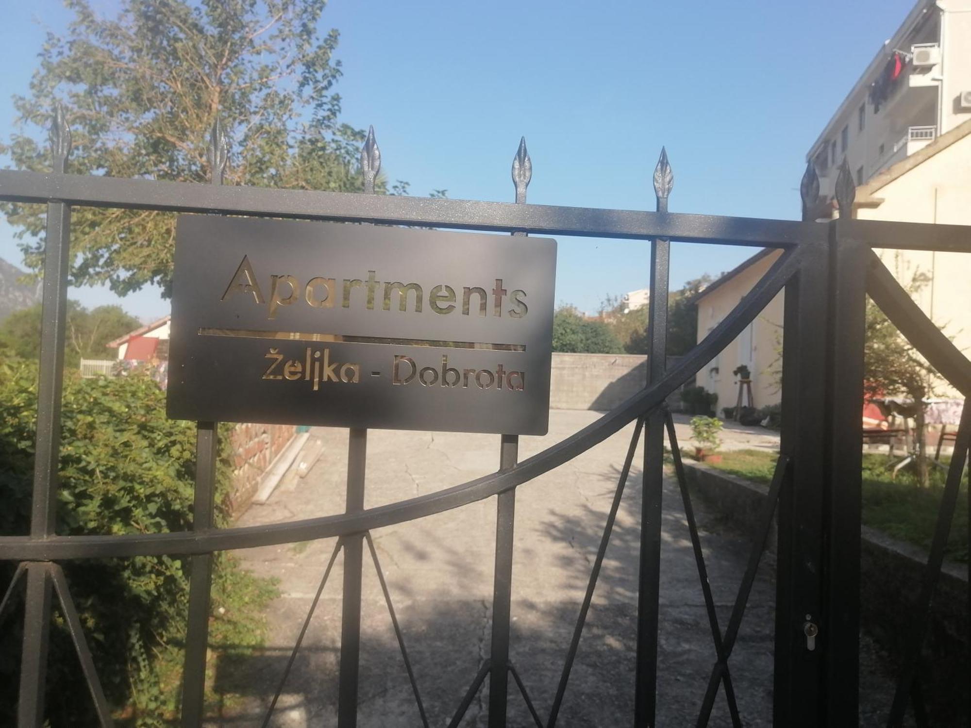 Apartments Zeljka-Dobrota 科托尔 外观 照片